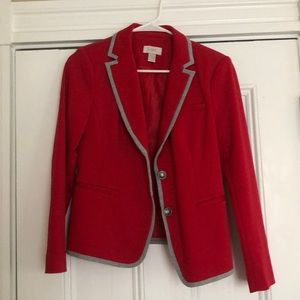 Loft Red Blazer